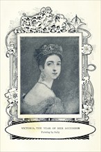 Queen Victoria (1819-1901) ascended the throne of England in 1837 and ruled until her death in 1901