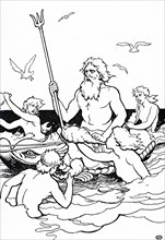 In ancient Roman mythology, Neptune was the god of the sea. To the ancient Greeks, he was Poseidon.