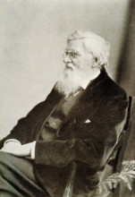 Alfred Russel Wallace (1823-1913) was a British naturalist, explorer, geographer, anthropologist,