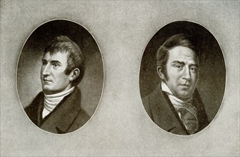 Captain Meriwether Lewis (left) (1774 – 1809) was an American explorer, soldier, politician, and