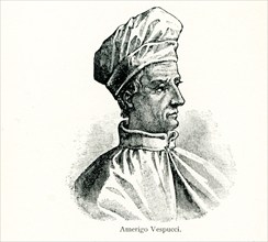 Vespucci (1454-1512)  was an Italian explorer, financier, navigator, and cartographer who was born