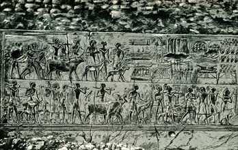 The caption accompanying this 1903 illustration in Gaston Maspero’s book on  History of Egypt