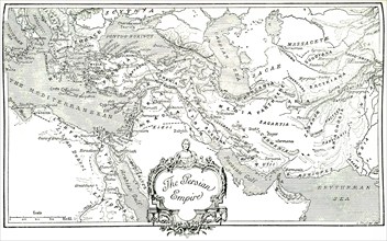 This map, which dates to 1903, delineates the ancient Persian Empire.The Persian Empire is the name