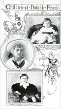 The children pictured here are: Prince Maurice Donald of Battenberg (1891-1914) was the youngest