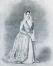 Charlotte Cushman (1816-1876)  was an American stage actress. Here she is dressed as one of her