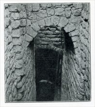 Shown in this early 1900s photo by British archaeologist John Garstang is a domed entrance to a