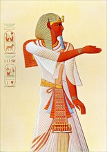 Amenhotep II (also spelled Amenephthes and Amenophis) is thought to be the Egyptian pharaoh at the