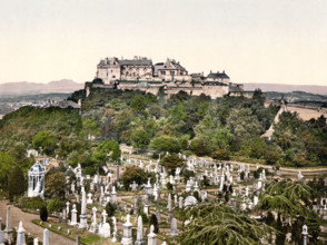 Stirling Castle Is A Castle In Scotland. It Is Located Above The Old Town Of Stirling On The Castle Hill / Castle From Tower