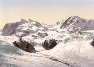 Monte Rosa And The Gorner Glacier