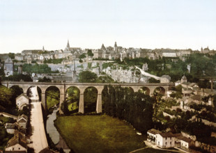 The City Of Luxembourg In The Grand Duchy Of Luxembourg