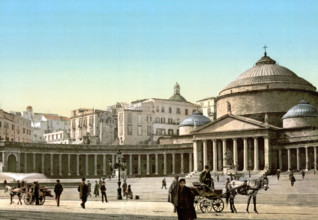 Plaza And Church Of San Francesco Di Paola