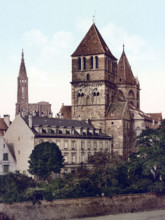 St. Thomas Church And Strasbourg Cathedral