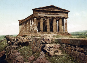 The Temple Of Concordia In Agrigento