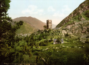 Castle Tower In Bagnères-De-Luchon