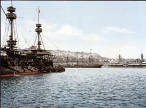 Harbor With Warships