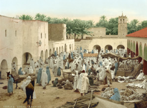 Market In The Old Town Of Biskra