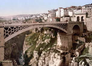 Former El Kantara Bridge Over The Rhumel