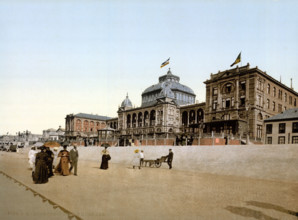 Netherlands, around 1895, Historical, digitally restored reproduction from an original from the