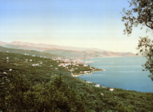 Italy, around 1895, Historical, digitally restored reproduction from an original from the 19th