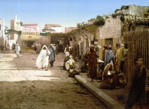 Tunisia, around 1895, Historical, digitally restored reproduction from an original from the 19th