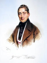 Giuseppe Frezzolini (1789-1861) Italian Opera Singer (Bass). Father Of The Soprano Erminia Frezzolini