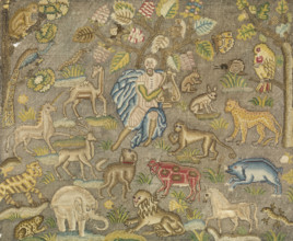 Orpheus Enchants the Animals, early 17th century, Historical, digitally restored reproduction from