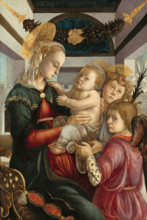 Madonna And Child With Angels (1465-1470)