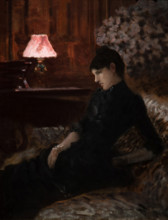 Giuseppe De Nittis 1846-1884 “Pensive” 1879