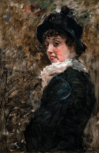 Giuseppe De Nittis 1846-1884 “On the lookout” 1880, 1882 90 x 60 cm oil on canvas.