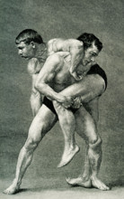 Physical characteristics of the athlete. Harvard wrestlers from the class of 1888. One age 22 and