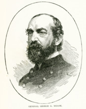 General George C Meade was a Union major general and one of the most important commanders of the