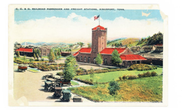 Railway Station in Kingsport in Tenn