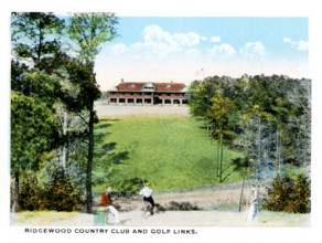 Columbia South Carolina 1918.  State Capitol Ridgewood Country Club and Golf Links  Governor's