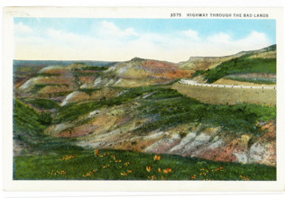 Badlands in North Dakota