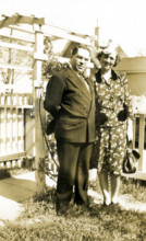 Couple in Massachusetts in 1940