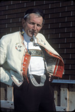 Emil Zimmermann, traditional costume of Appenzell, 1979.