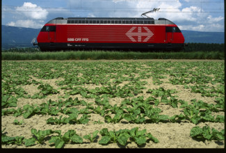 Test drive for the Bahn 2000 project 1992.
