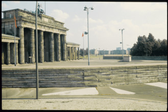 Brandenburger gate, Berlin 1974.