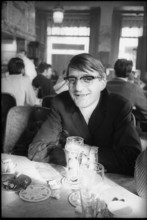 Walther Kauer in a restaurant 1969.