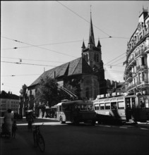 Place St. Francois Lausanne 1942.