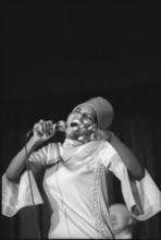 Miriam Makeba in concert, 1969.
