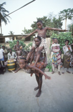 Group of children from Togo 1983.
