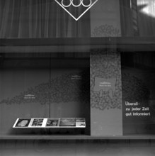 Shop window Ringier publisher: Gelbes Heft and Blatt fur Alle, 1965.