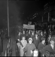 Demonstration on the day of the women's right to vote, 1961.