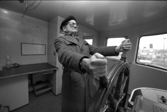 Alphons Egli, Member of Federal Council at the wheel of the Schwyz 1982.