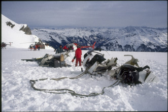 Helicopter Accident in the alps of Glarus 1992.