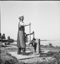 Washing at Lake Constance, 1944.