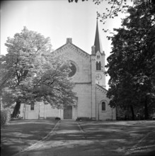 St. Germain collegiate church in Moutier 1959.
