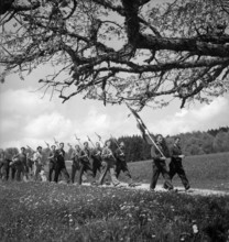 Participants of a leader course of volunteer pre-instruction which is the forerunner to the