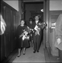 Ludwig von Moos, newly elected federal president; 1963.